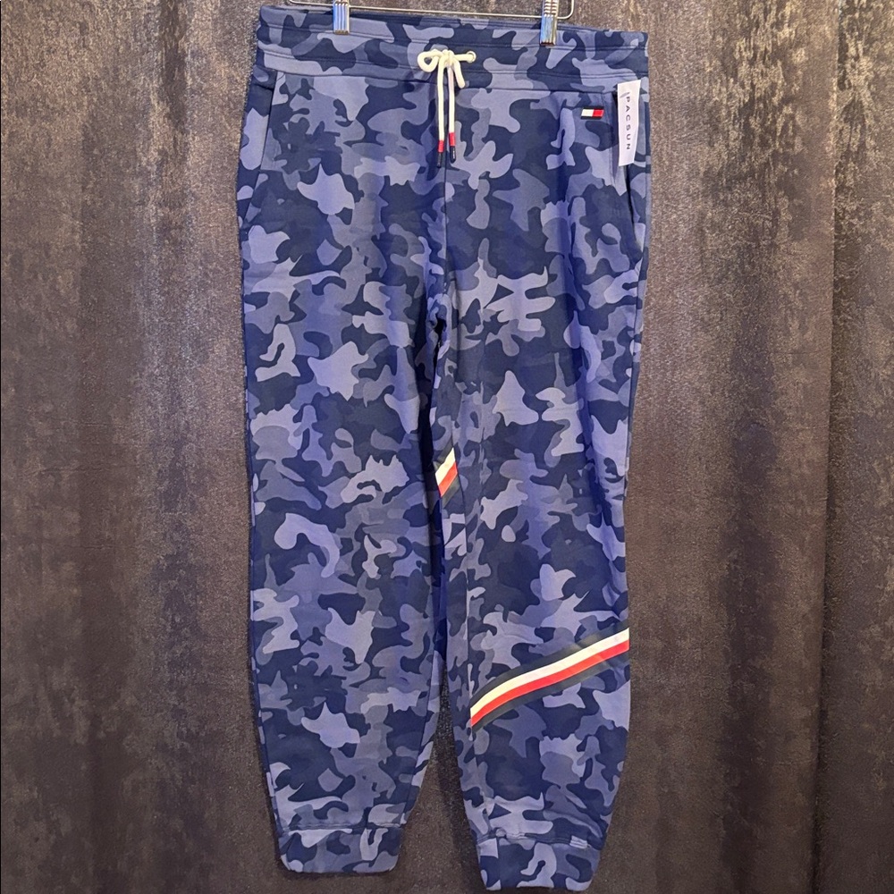 PacSun Blue Camouflage Joggers